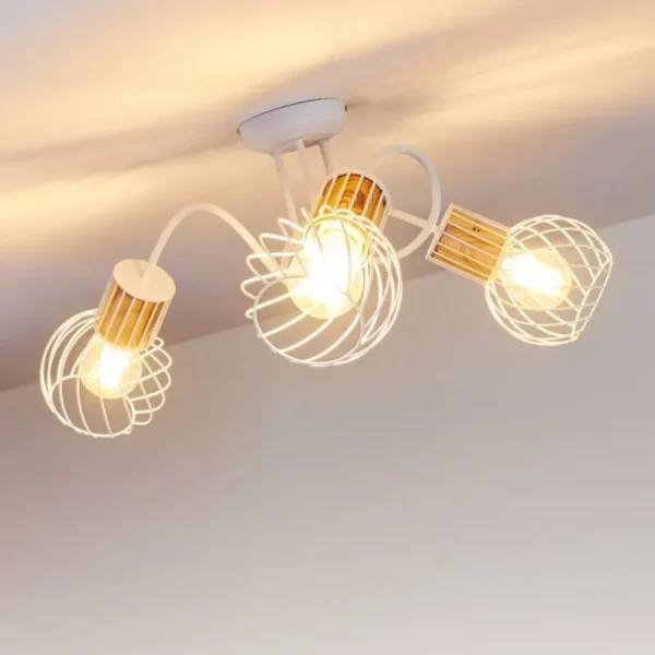 hofstein Plafonnier Koler Blanc, 3 lumières* Lampes Modernes