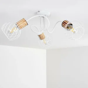 hofstein Plafonnier Koler Blanc, 3 lumières* Lampes Modernes