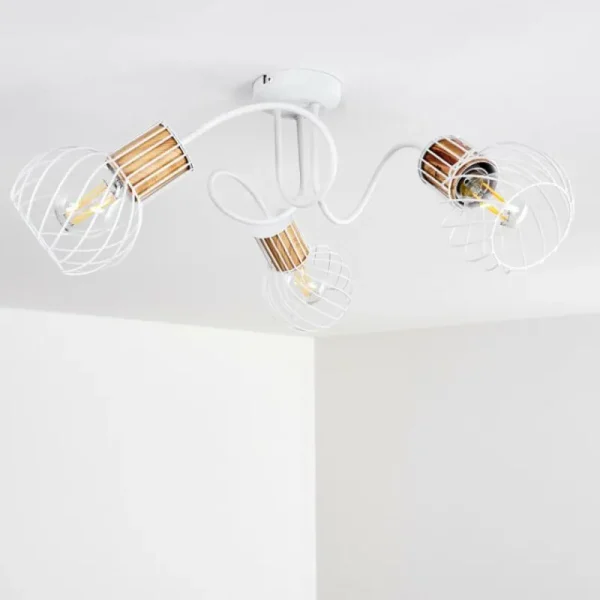 hofstein Plafonnier Koler Blanc, 3 lumières* Lampes Modernes