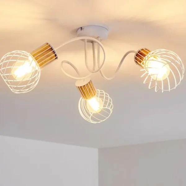 hofstein Plafonnier Koler Blanc, 3 lumières* Lampes Modernes