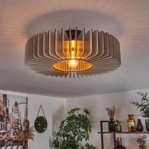 hofstein Plafonnier Konbongou Noir, 1 lumière* Lampes Modernes