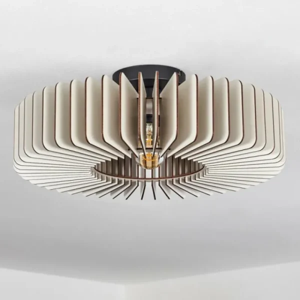 hofstein Plafonnier Konbongou Noir, 1 lumière* Lampes Modernes