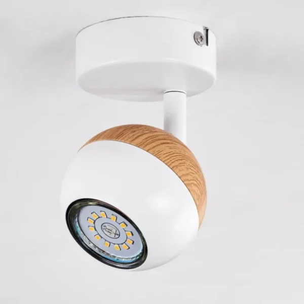 hofstein Plafonnier Kotaoa LED Blanc, 1 lumière* Lampes Modernes