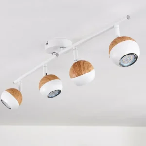 hofstein Plafonnier Kotaoa LED Blanc, 4 lumières* Lampes Modernes