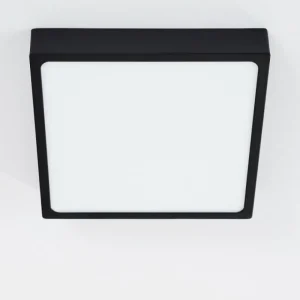 hofstein Plafonnier Kragos LED Noir, Blanc, 1 lumière* Lampes Modernes