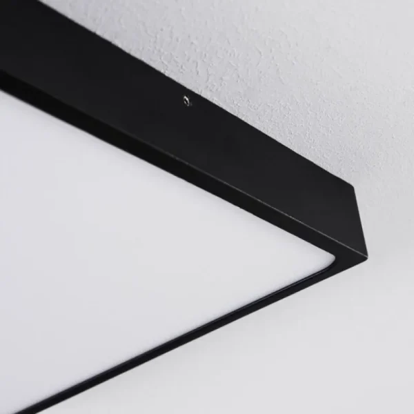 hofstein Plafonnier Kragos LED Noir, Blanc, 1 lumière* Lampes Modernes