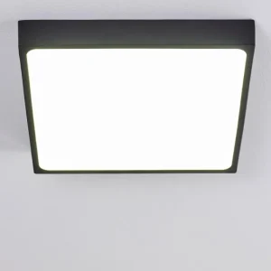 hofstein Plafonnier Kragos LED Noir, Blanc, 1 lumière* Lampes Modernes