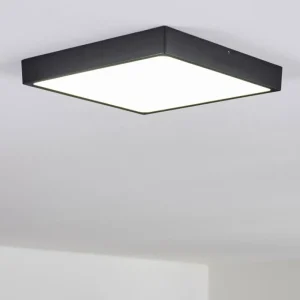 hofstein Plafonnier Kragos LED Noir, Blanc, 1 lumière* Lampes Modernes