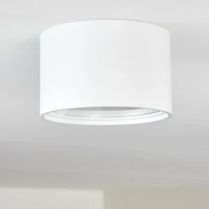 hofstein Plafonnier Kristallo LED Blanc, 1 lumière* Lampes En Verre