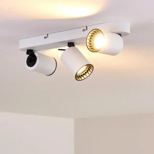 hofstein Plafonnier Kullaberg Blanc, 3 lumières* Lampes Modernes