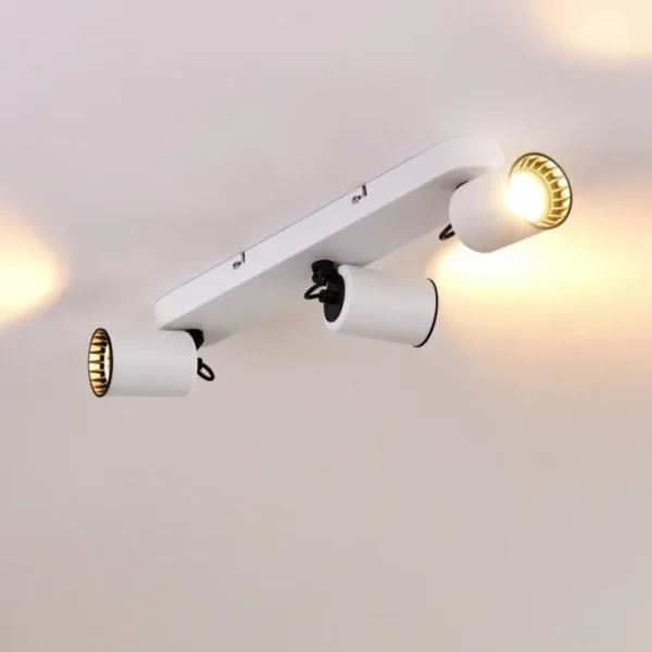 hofstein Plafonnier Kullaberg Blanc, 3 lumières* Lampes Modernes