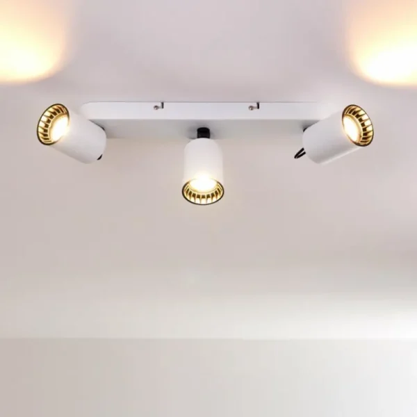 hofstein Plafonnier Kullaberg Blanc, 3 lumières* Lampes Modernes