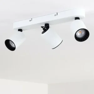 hofstein Plafonnier Kullaberg Blanc, 3 lumières* Lampes Modernes