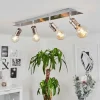 hofstein Plafonnier Lagunita Chrome, Nickel mat, 4 lumières* Lampes Modernes