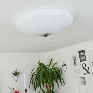hofstein Plafonnier Langlois Blanc, 1 lumière* Lampes Modernes