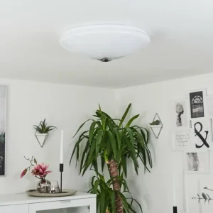 hofstein Plafonnier Langlois Blanc, 1 lumière* Lampes Modernes