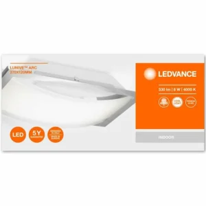 Luminaires Ledvance Plafonnier LEDVANCE LUNIVE Argenté, 1 lumière* Lampes En Verre