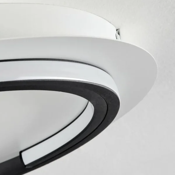 hofstein Plafonnier Leroux LED Blanc, 1 lumière* Lampes Modernes