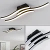 hofstein Plafonnier Letala LED Noir, 3 lumières* Lampes Modernes