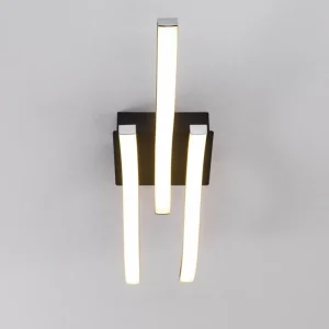 hofstein Plafonnier Letala LED Noir, 3 lumières* Lampes Modernes
