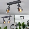 hofstein Plafonnier Leteque Noir, 2 lumières* Lampes Modernes