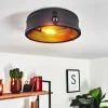 hofstein Plafonnier Lofthus Noir, 1 lumière* Lampes Modernes