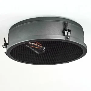 hofstein Plafonnier Lofthus Noir, 1 lumière* Lampes Modernes