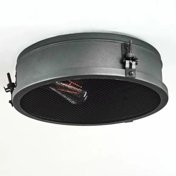 hofstein Plafonnier Lofthus Noir, 1 lumière* Lampes Modernes
