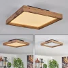 hofstein Plafonnier Longvic LED Brun, Couleur bois, Noir, 1 lumière* Lampes Modernes