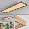 hofstein Plafonnier Longvic LED Couleur bois, Noir, 1 lumière* Lampes Modernes