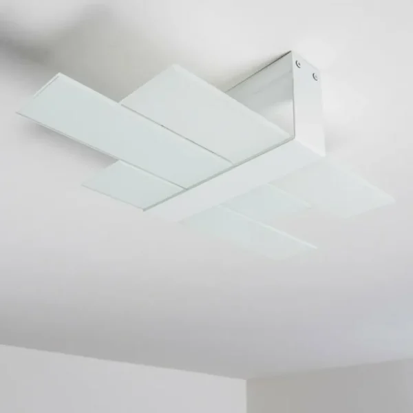 hofstein Plafonnier Lovikka Blanc, 1 lumière* Lampes En Verre