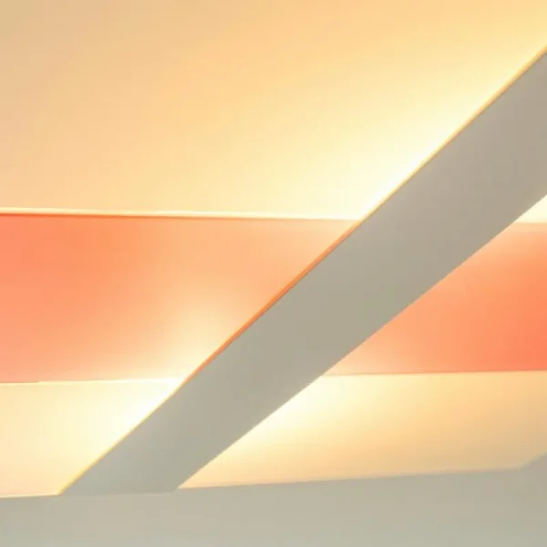 hofstein Plafonnier Lovikka Blanc, 2 lumières* Lampes En Verre
