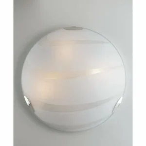 Luce Design Plafonnier Luce-Design CRI Chrome, 4 lumières* Lampes En Verre