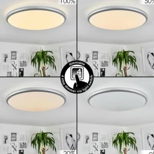 hofstein Plafonnier Magdala LED Blanc, 1 lumière* Lampes Modernes