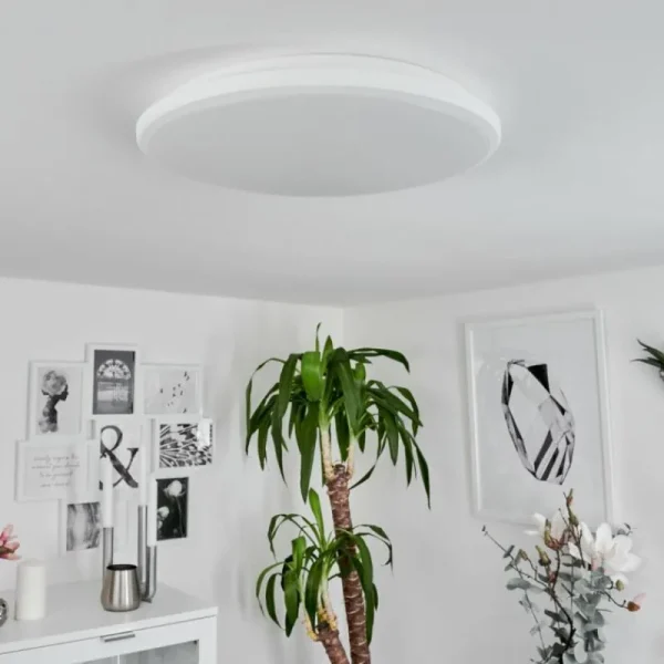 hofstein Plafonnier Magdala LED Blanc, 1 lumière* Lampes Modernes
