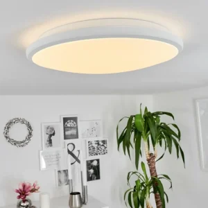 hofstein Plafonnier Magdala LED Blanc, 1 lumière* Lampes Modernes