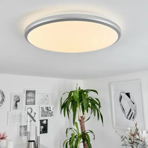 hofstein Plafonnier Magdala LED Blanc, 1 lumière* Lampes Modernes