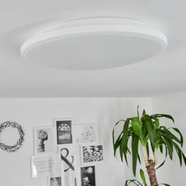 hofstein Plafonnier Magdala LED Blanc, 1 lumière* Lampes Modernes