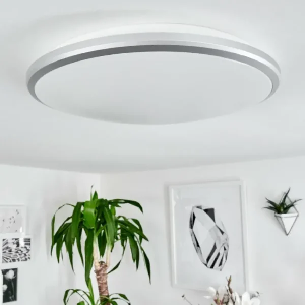 hofstein Plafonnier Magdala LED Blanc, 1 lumière* Lampes Modernes