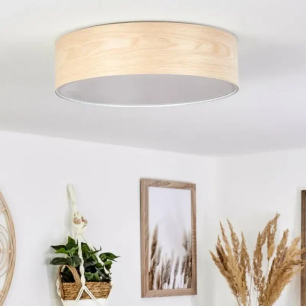 hofstein Plafonnier Magdalena Écru, Blanc, 2 lumières* Lampes Modernes