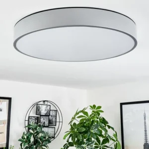 hofstein Plafonnier Maho LED Aluminium, 1 lumière* Lampes Modernes