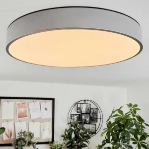 hofstein Plafonnier Maho LED Aluminium, 1 lumière* Lampes Modernes
