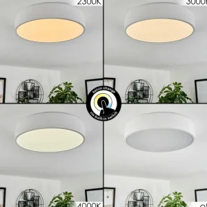 hofstein Plafonnier Maho LED Blanc, 1 lumière* Lampes Modernes