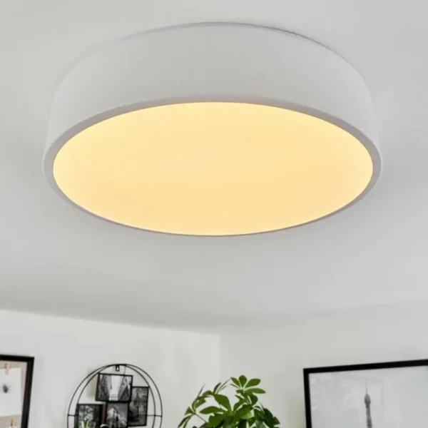 hofstein Plafonnier Maho LED Blanc, 1 lumière* Lampes Modernes