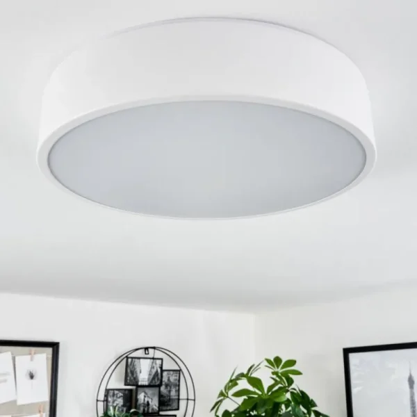 hofstein Plafonnier Maho LED Blanc, 1 lumière* Lampes Modernes
