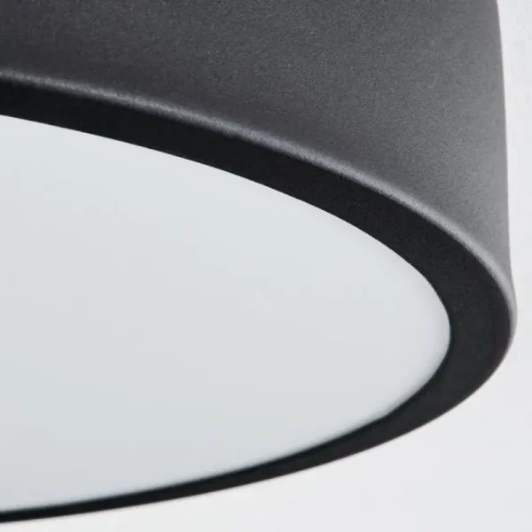 hofstein Plafonnier Maho LED Noir, 1 lumière* Lampes Modernes