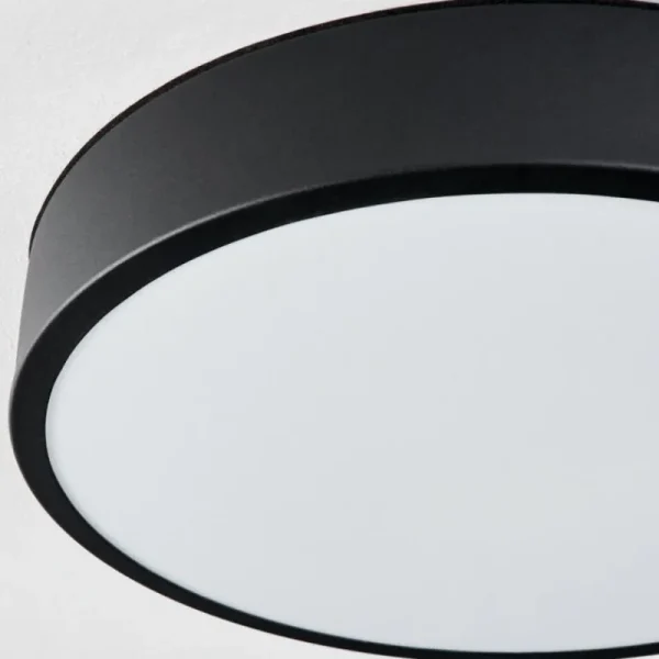 hofstein Plafonnier Maho LED Noir, 1 lumière* Lampes Modernes