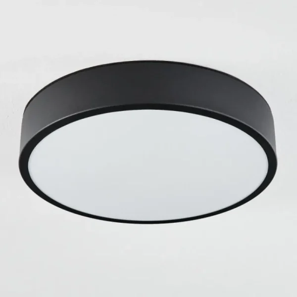 hofstein Plafonnier Maho LED Noir, 1 lumière* Lampes Modernes