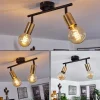 hofstein Plafonnier Maidford Laiton, Noir, 2 lumières* Lampes Modernes