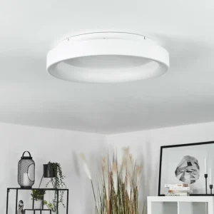 hofstein Plafonnier Maraya LED Blanc, 1 lumière, Télécommandes* Lampes Modernes